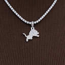 Colgante Micro Logo Detroit Lions