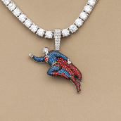 Official DC Comics Superman Full Body Pendant