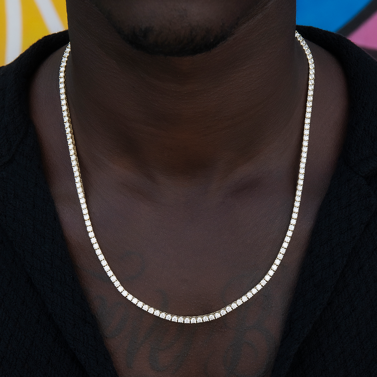 Accessoires Moissanite Tennis Ketting voor Mannen Vrouwen Belangrijkste Accessoires Moissanite Tennis Ketting voor Mannen Vrouwen Belangrijkste