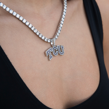 TCU Horned Frogs Official NCAA Logo Pendant