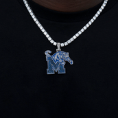 Memphis Tigers Official NCAA Logo Pendant