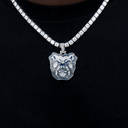 Colgante con el logotipo oficial de los Butler Bulldogs de la NCAA