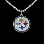 Pittsburgh Steelers Official NFL Large Pendant