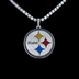 Colgante grande oficial de la NFL de los Pittsburgh Steelers