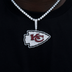 Kansas City Chiefs Official NFL Large Logo Pendant
