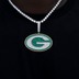 Green Bay Packers Official NFL Large Logo Pendant