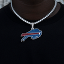 Colgante con logo grande oficial de los Buffalo Bills de la NFL
