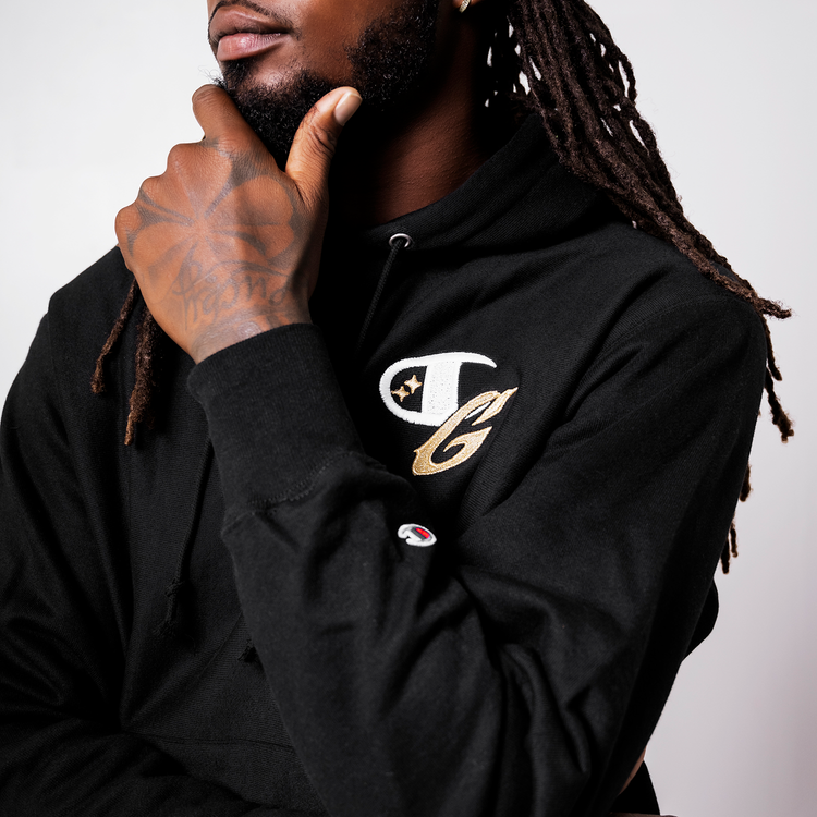 GLD X Champion Reverse Weave® Fleece Hoodie- The GLD Shop