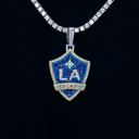 Colgante del logotipo oficial de la MLS del LA Galaxy