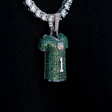 Colgante de la camiseta de Jalen Hurts de los Philadelphia Eagles
