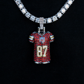 Kansas City Chiefs Travis Kelce Jersey Pendant
