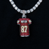 Kansas City Chiefs Travis Kelce Jersey Pendant