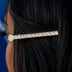 Diamond Tennis Barrette in Yellow Gold- 5mm