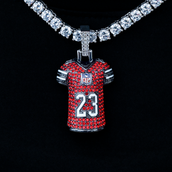 San Francisco 49ers Christian McCaffrey Jersey Pendant
