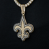 Colgante grande oficial de los New Orleans Saints de la NFL