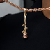 Colgante de Rosa en Oro Rosa