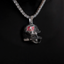 2025 Tampa Bay Buccaneers Team Helmet Pendant - White Gold