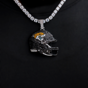 Official NFL 2025 Edition Jacksonville Jaguars Helmet Pendant