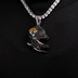 2025 Jacksonville Jaguars Team Helmet Pendant - White Gold