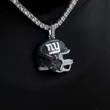 Official NFL 2025 Edition New York Giants Helmet Pendant