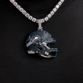 Official NFL 2025 Edition Seattle Seahawks Helmet Pendant