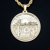 Phoenix Suns Official NBA Coin Pendant