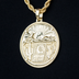 Colgante de moneda oficial de la NBA de los Phoenix Suns