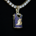 Los Angeles Lakers Official NBA Jersey Pendant - Yellow Gold