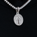 Washington Wizards Official NBA Micro Logo Pendant in White Gold