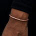 Pulsera Popcorn en Oro Rosa - 4mm