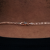 Micro Cuban Chain in Rose Gold- 3mm