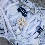 New York Yankees Official MLB Shoelace Charm in Yellow Gold