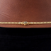 Cadena cubana micro en oro amarillo - 3 mm