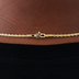 Cadena de Cuerda en Oro Amarillo - 2mm