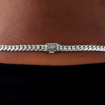 Miami Cuban in White Gold - 6mm