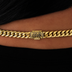 Miami Cuban Link Necklace in Yellow Gold - 8mm