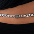 GLD Signature Cuban in White Gold - 6mm