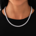 Collar de tenis de diamantes en oro blanco - 5mm