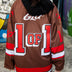 GLD Brown and Red Hockey Jersey