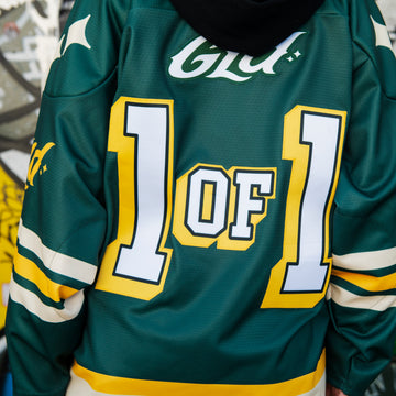 GLD Green and Yellow Hockey Jersey