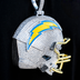 Giant Los Angeles Chargers Official NFL Helmet Pendant