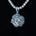 University of North Carolina Tar Heels Official NCAA Mascot Pendant
