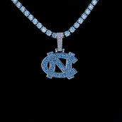 University of North Carolina Tar Heels Official NCAA Logo Pendant