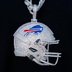Colgante gigante del casco oficial de la NFL de los Buffalo Bills
