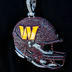 Dije oficial de casco de la NFL de los Washington Commanders de Giant