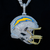 Giant Los Angeles Chargers Official NFL Helmet Pendant