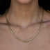 3.6mm Open Box Chain Necklace - Yellow Gold