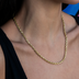 Cadena abierta de 3.6mm - Oro amarillo