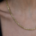 Cadena abierta de 3.6mm - Oro amarillo