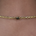 3.6mm Open Box Chain Necklace - Yellow Gold